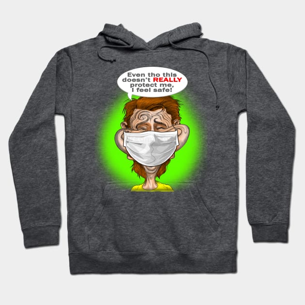 Mask Hysteria Hoodie by the Mad Artist